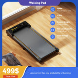 Tapis de marche pliable 90×38 cm pour marche et jogging à la maison