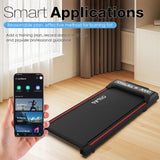 Tapis de course pour la maison – Tapis de marche avec télécommande, fonction musique, écran LED et bande de course 37,5×90 cm