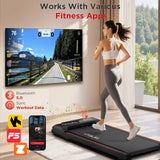 Tapis de course pour la maison – Tapis de marche avec télécommande, fonction musique, écran LED et bande de course 37,5×90 cm