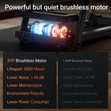 Tapis course pliable P9 maison capteur fréquence cardiaque 12 programme