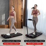 Tapis de course pliable pour maison avec inclinaison – tapis de marche large, bureau