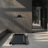 Tapis de Course Pliable, Inclinaison & Barres de Support Silencieux & Amorti