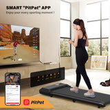 Tapis de marche 2.5HP antidérapant mini tapis de course maison bureau télécommande